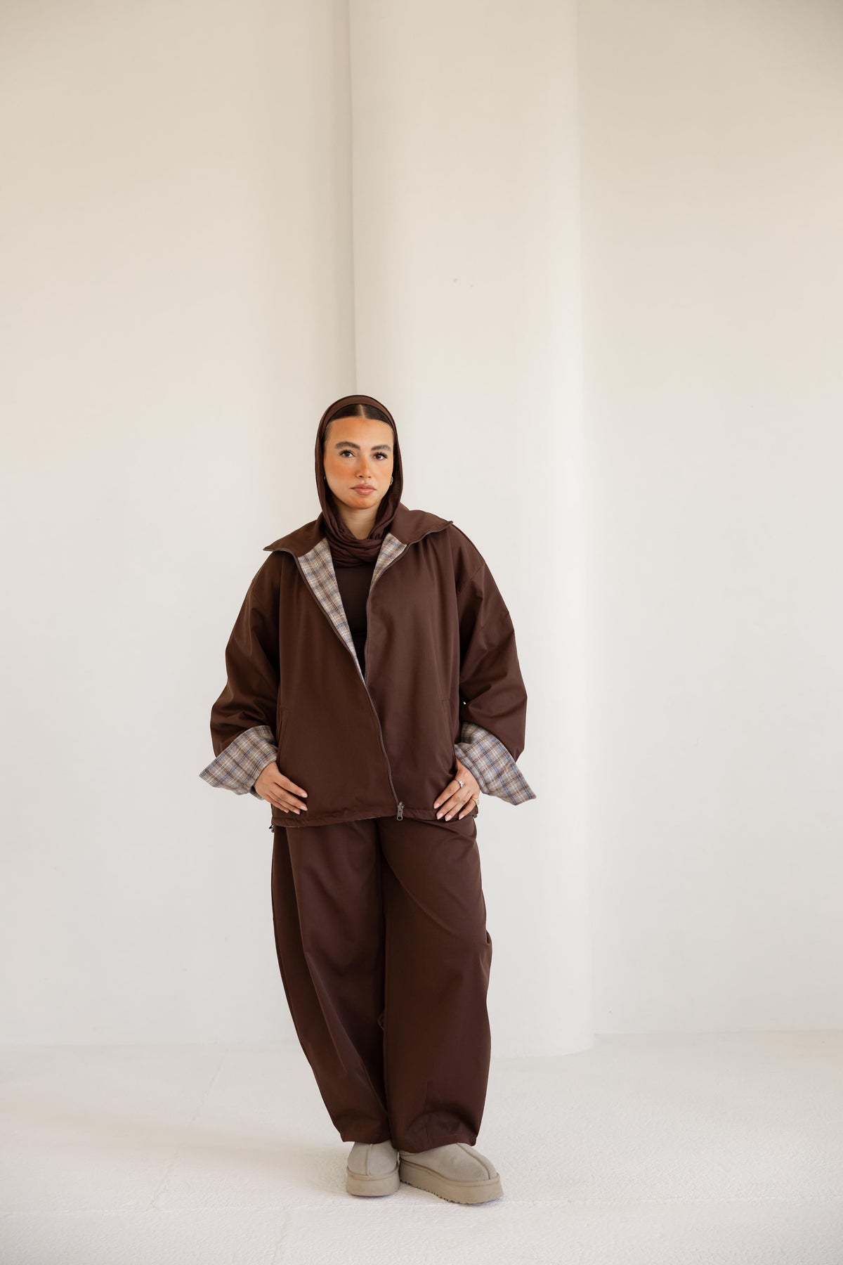 The Reversible Jacket — Brown