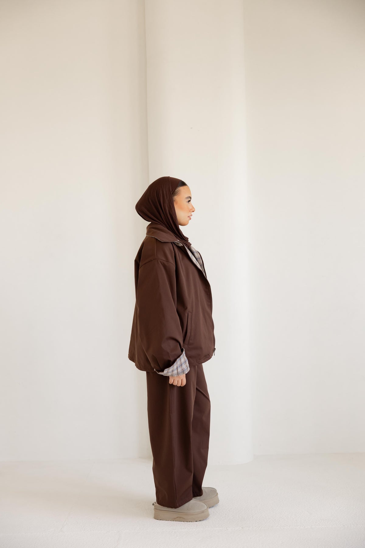 The Reversible Jacket — Brown