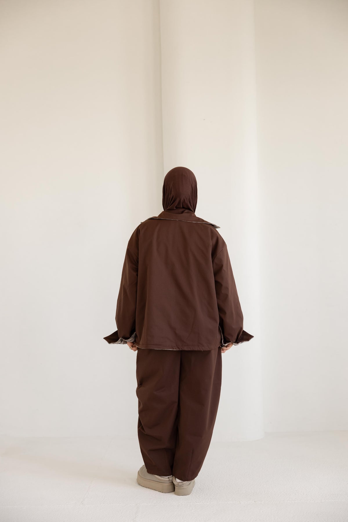 The Reversible Jacket — Brown