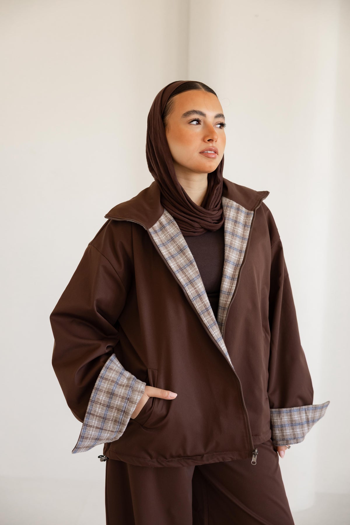 The Reversible Jacket — Brown