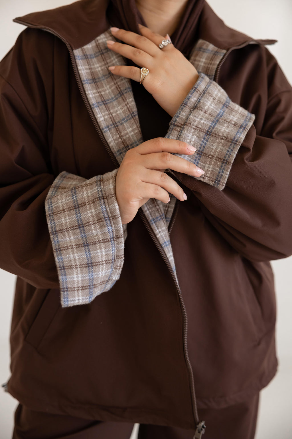 The Reversible Jacket — Brown