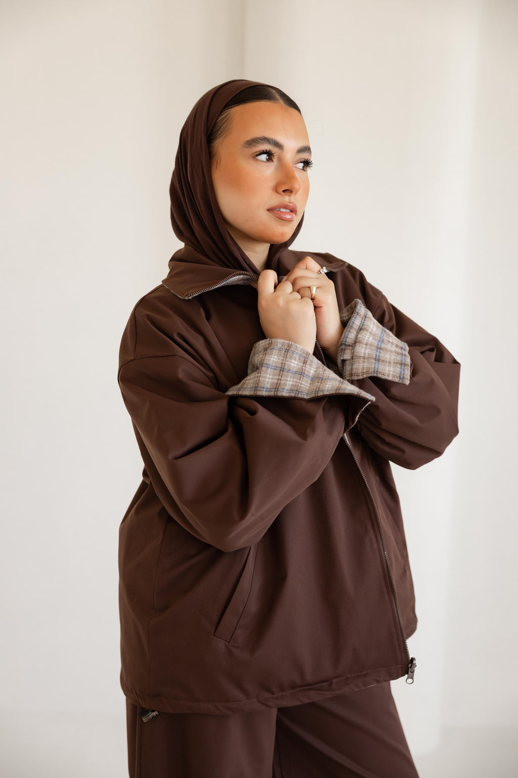 The Reversible Jacket — Brown