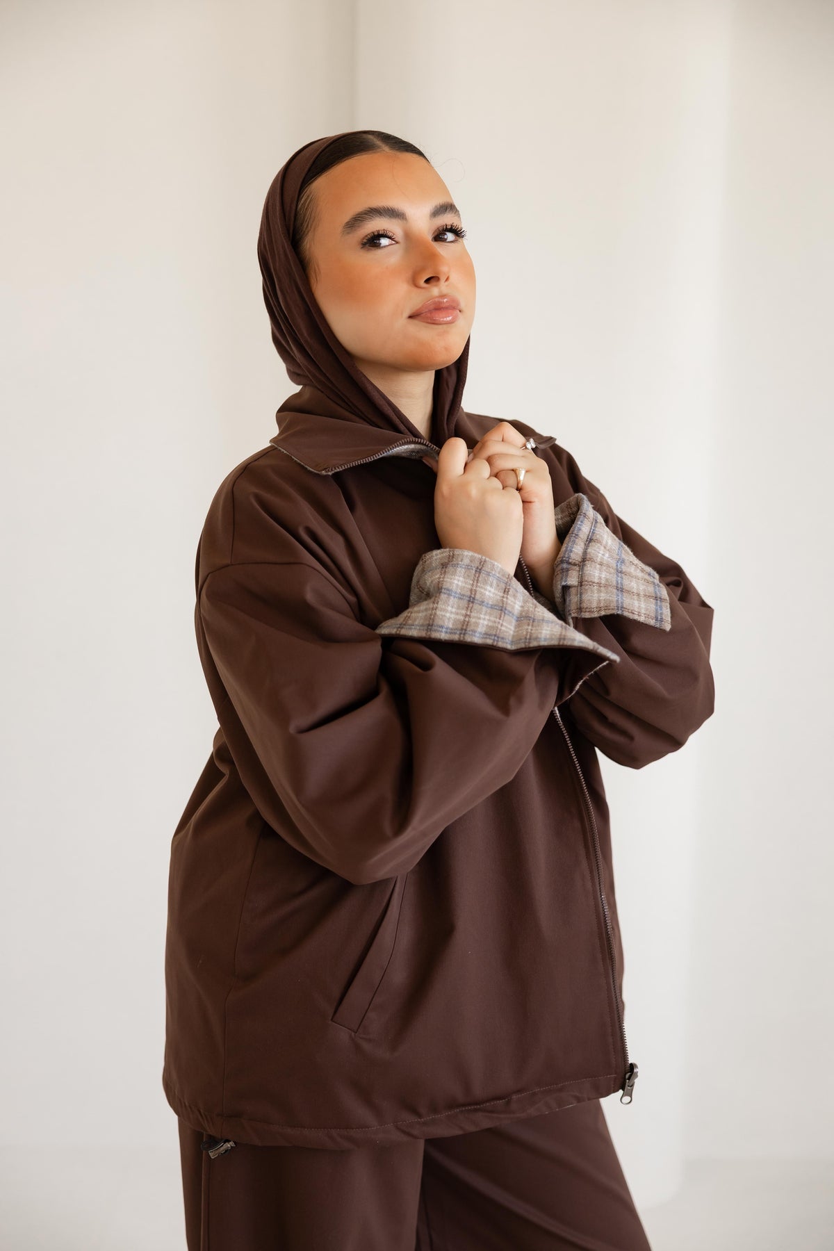 The Reversible Jacket — Brown