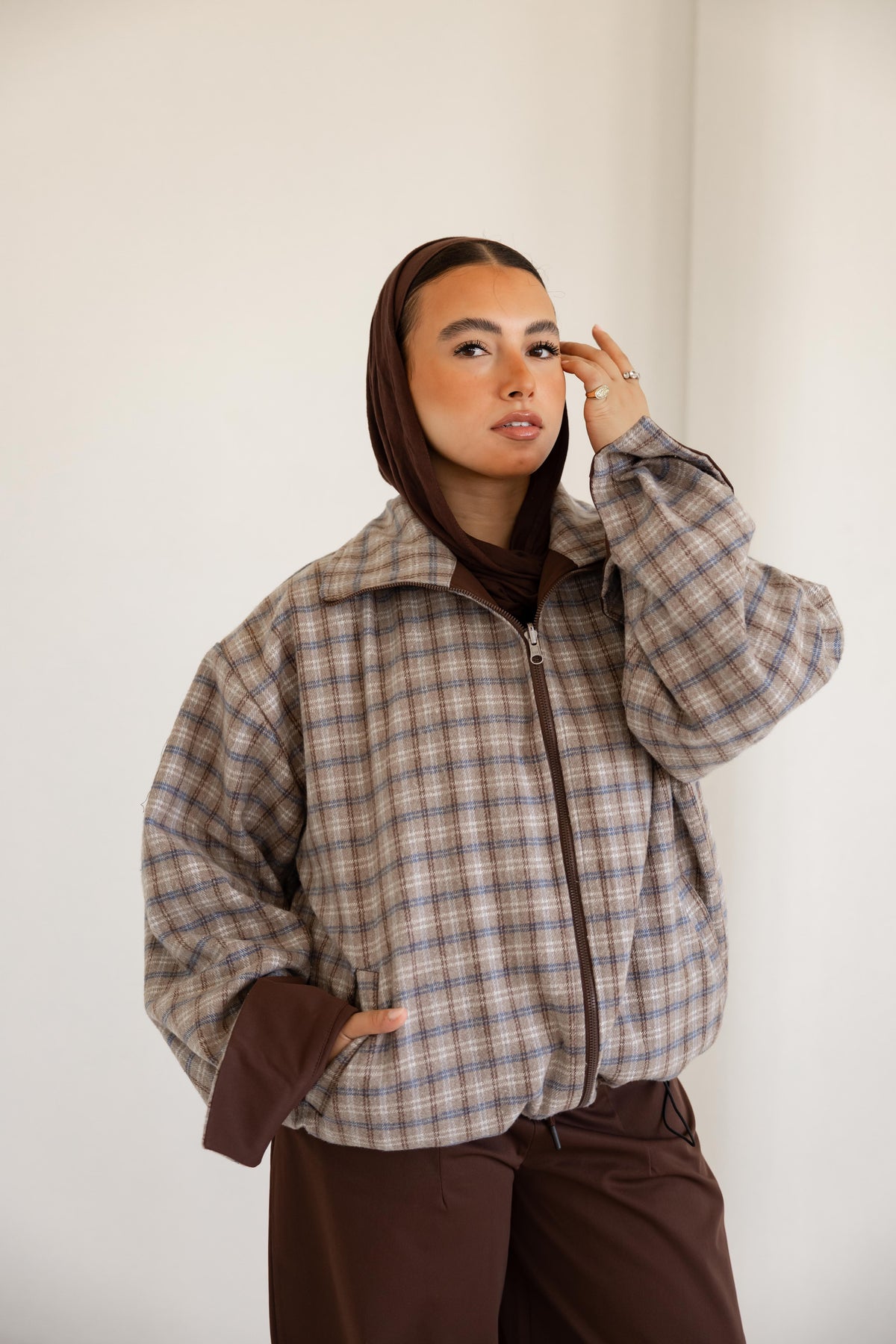 The Reversible Jacket — Brown