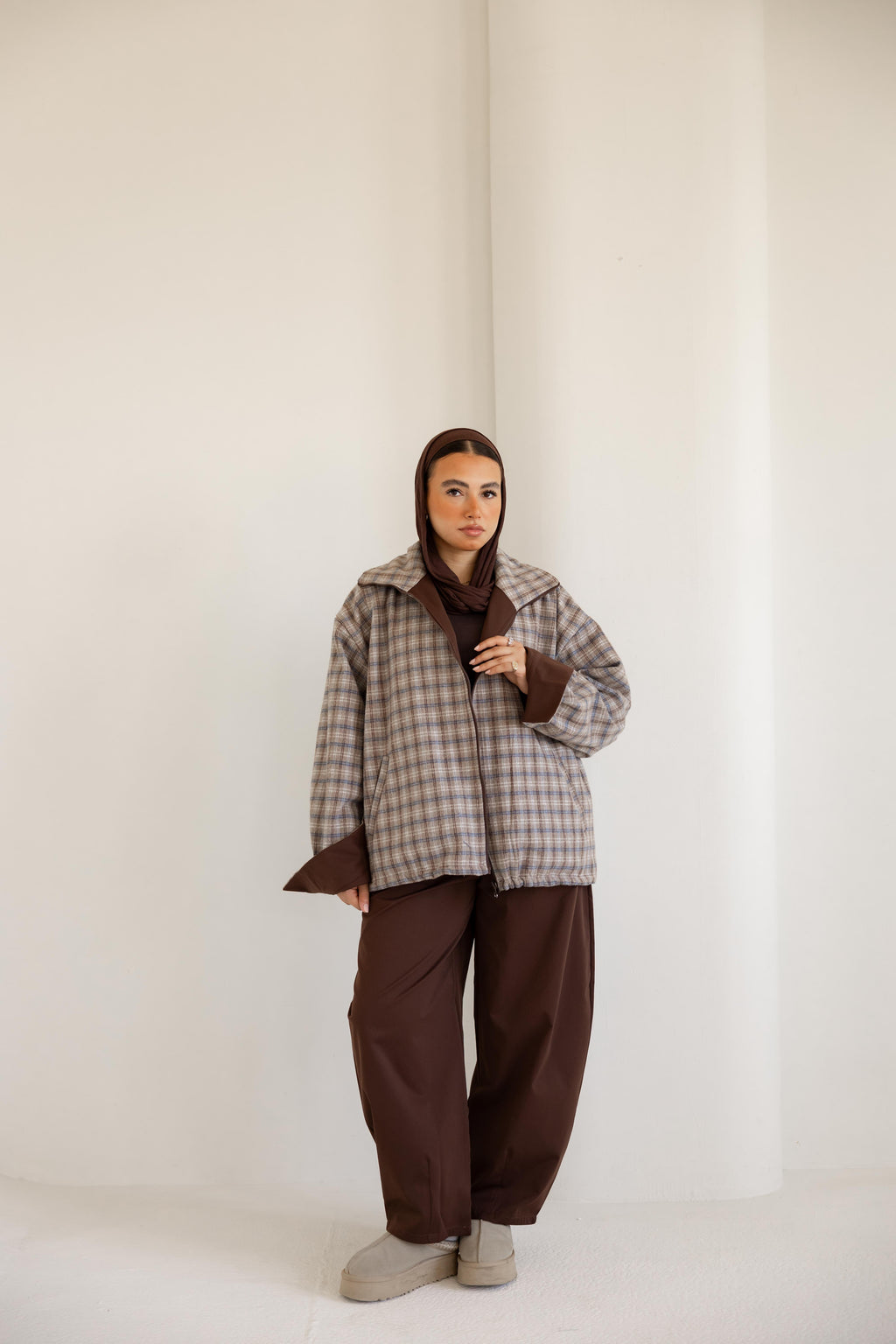 The Reversible Jacket — Brown