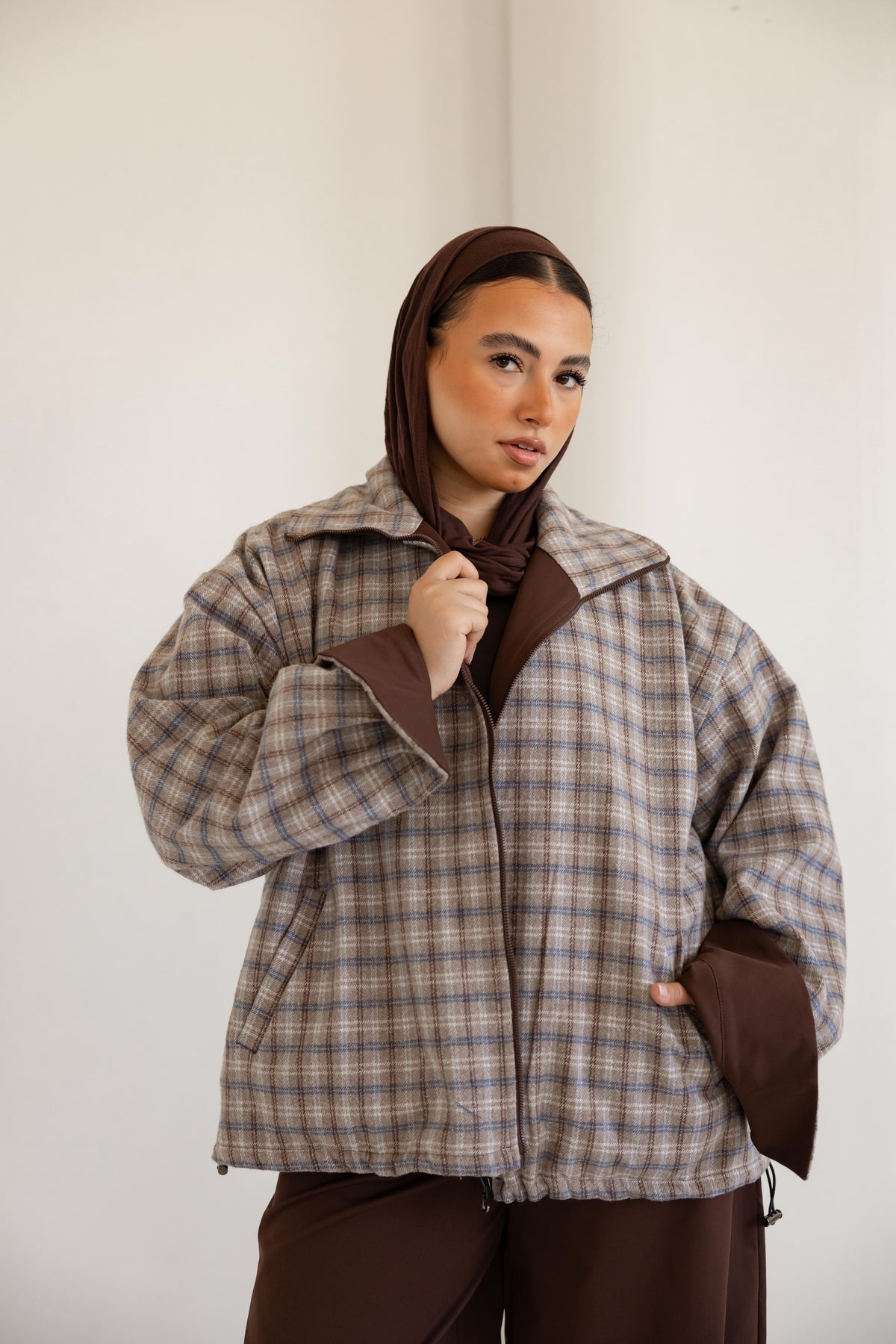 The Reversible Jacket — Brown