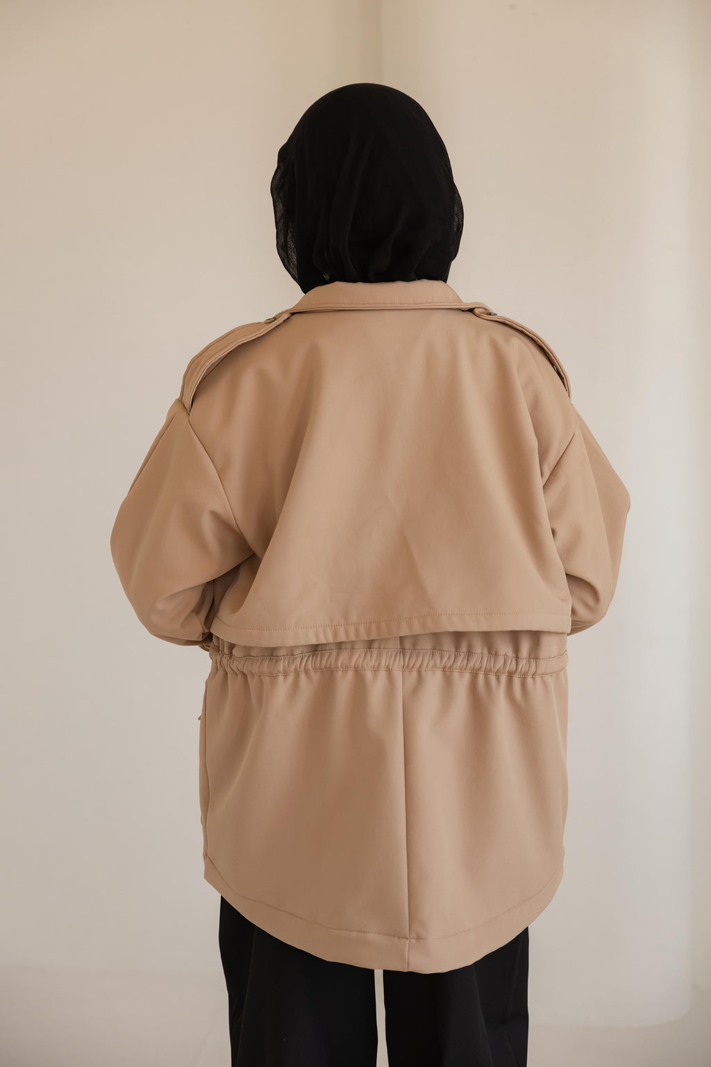The Cape Jacket — Beige
