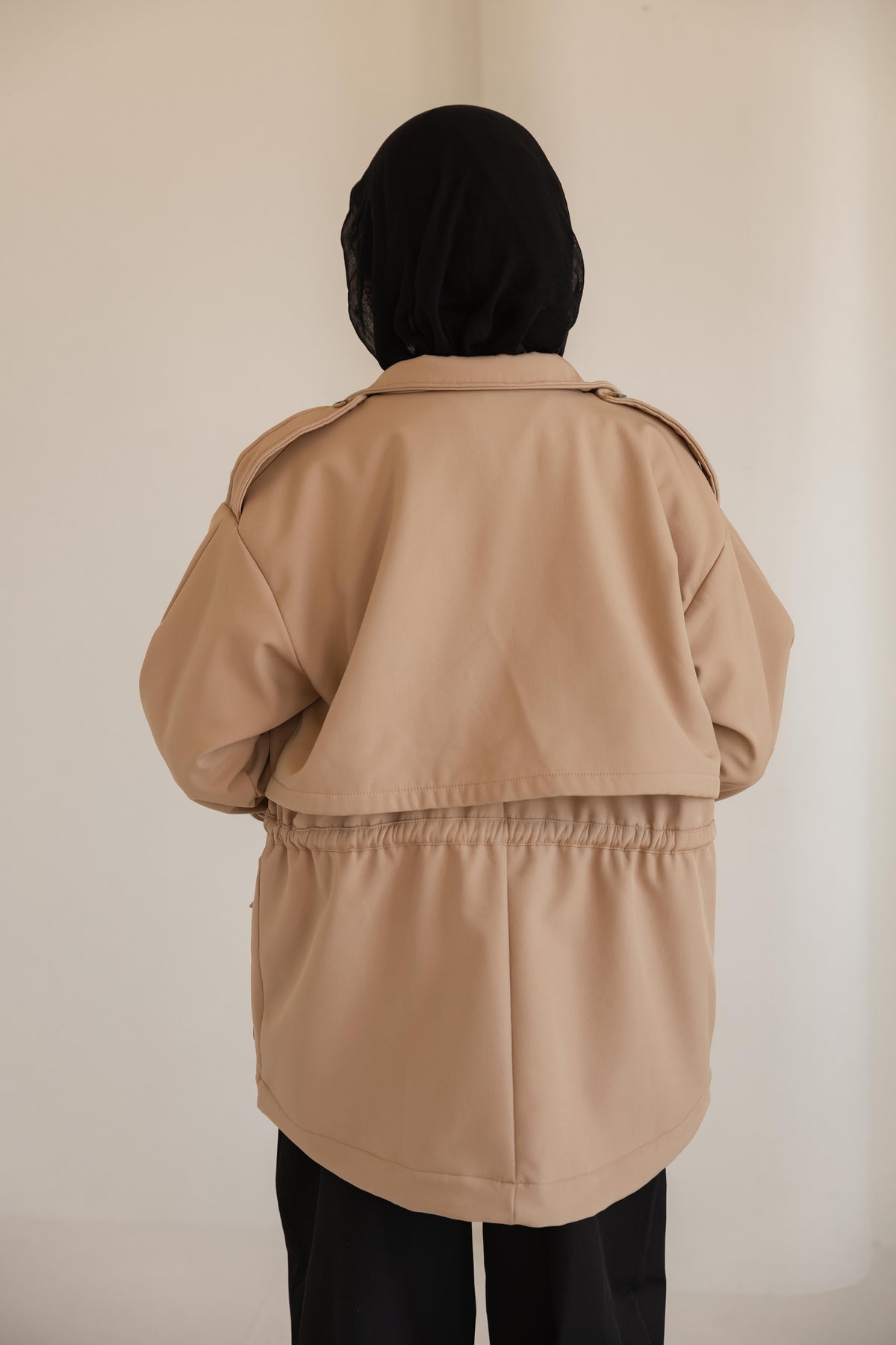The Cape Jacket — Beige