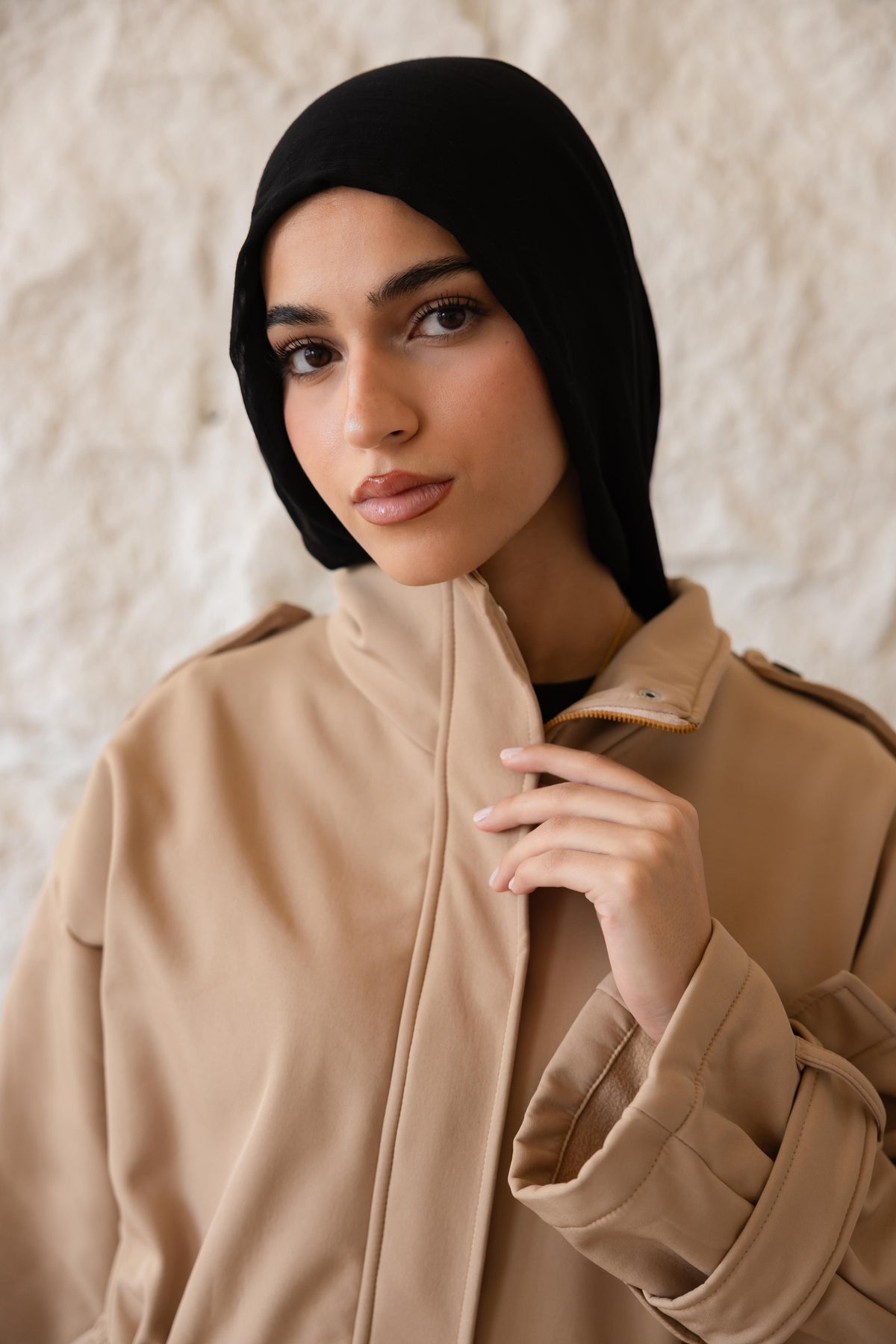 The Cape Jacket — Beige