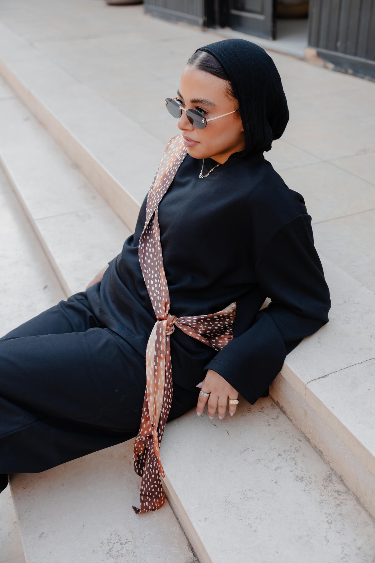 The Scarf Top